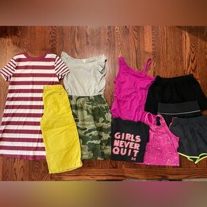 Girl’s Size 10/12 Clothing Lot: Elle Kids, Crewcuts, Under Armour, All in Motion